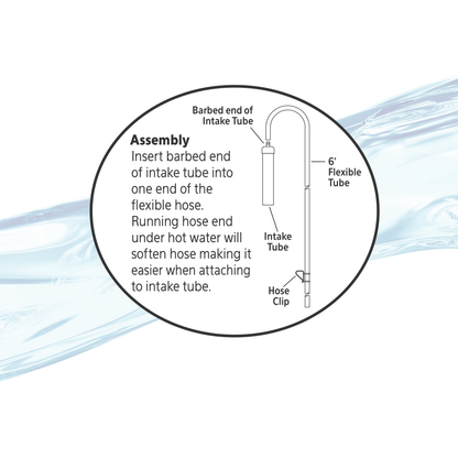 AQE CLEANER GRAVEL VAC MINI 5"