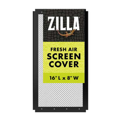 ZIL COVER SCREEN 16X8 BLK