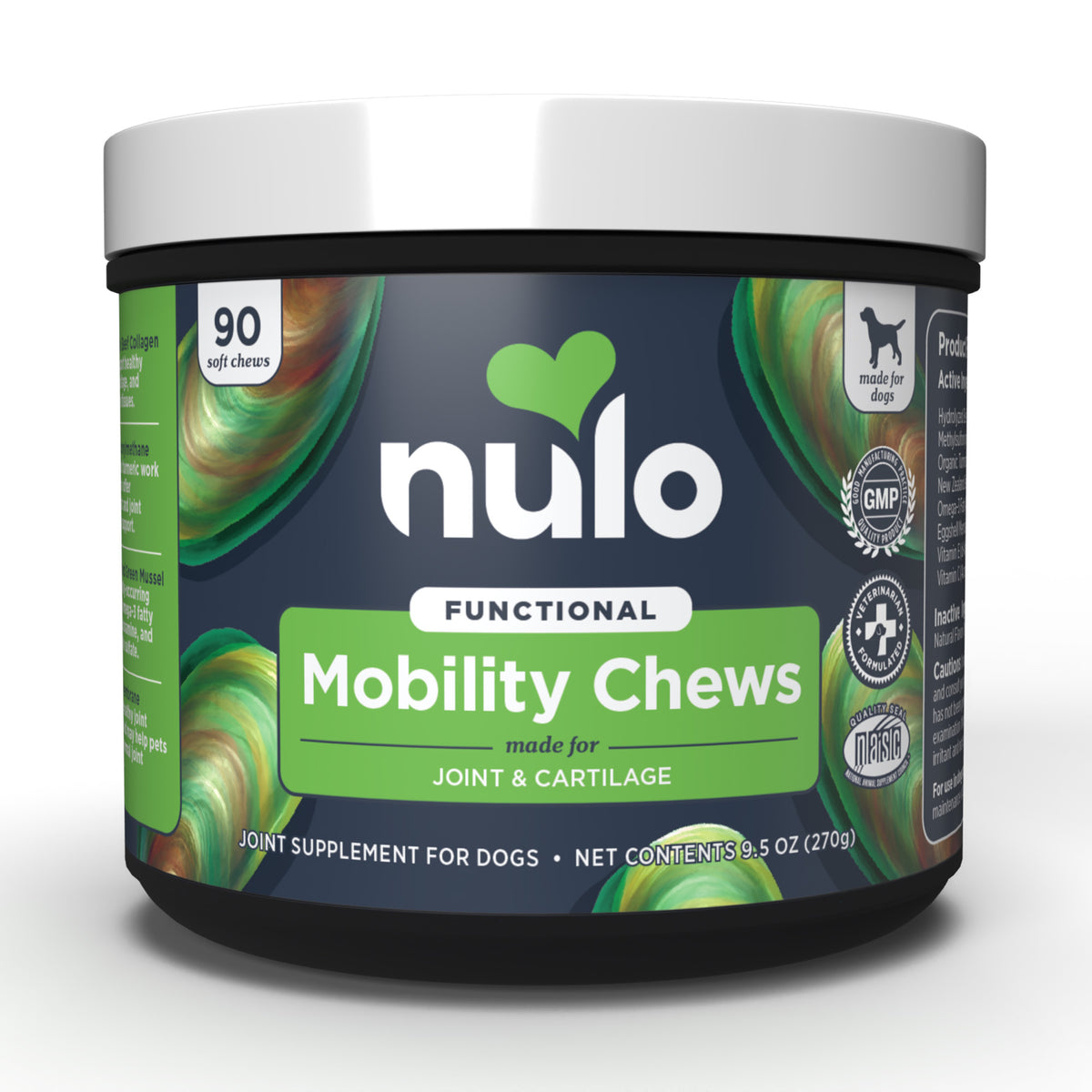 NULO MOBILITY CHEW SUPP 9.5Z