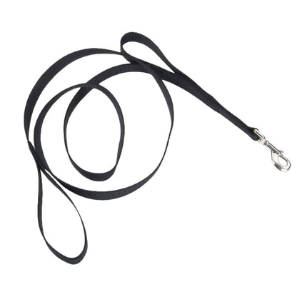 LOOPS2 1" LEASH BLK