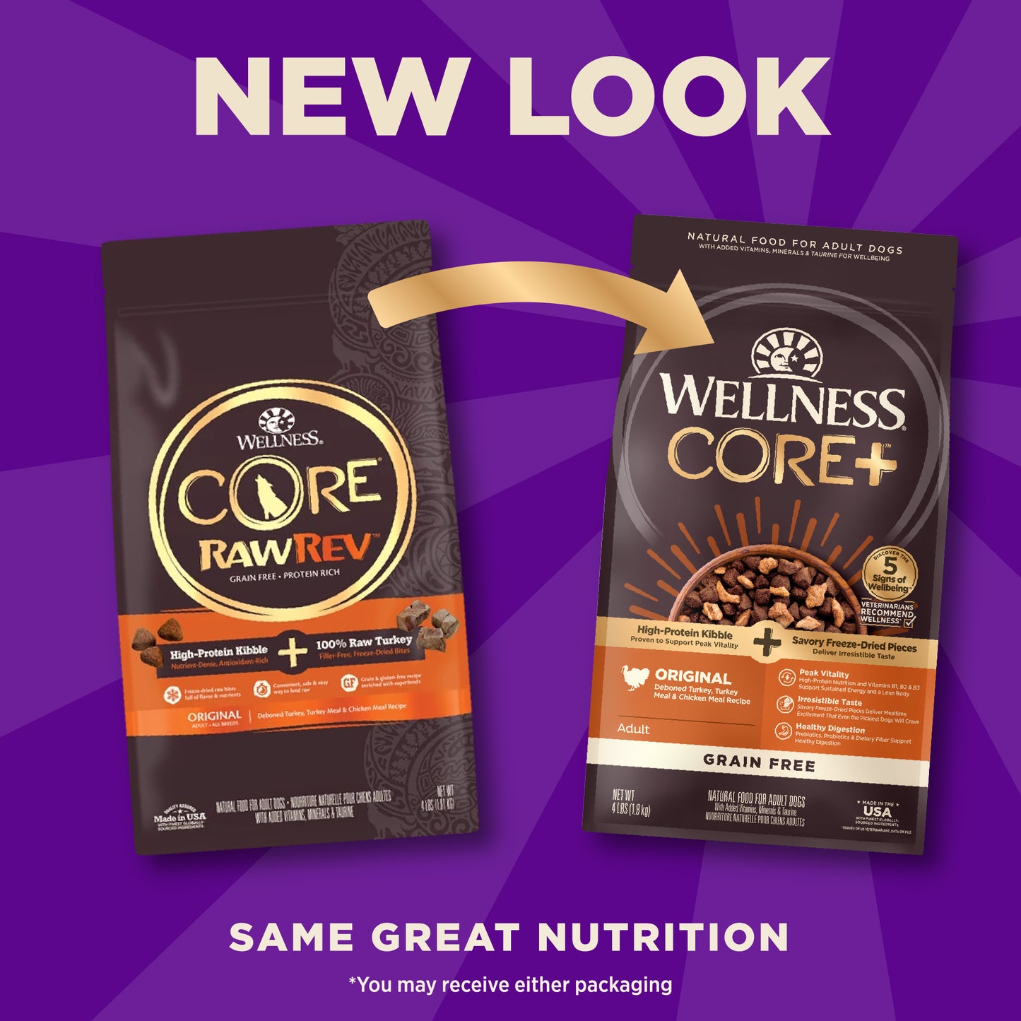 WELLNESS CORE RAW FD TURK 4#
