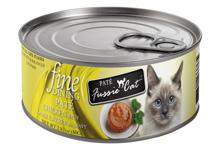 FUSSIE CAT FINE PATE CH LAMB