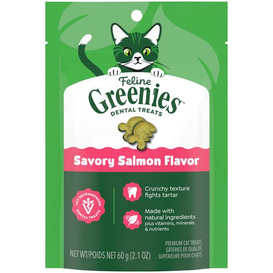GREENIES CAT DENTAL SLMN 2.1Z