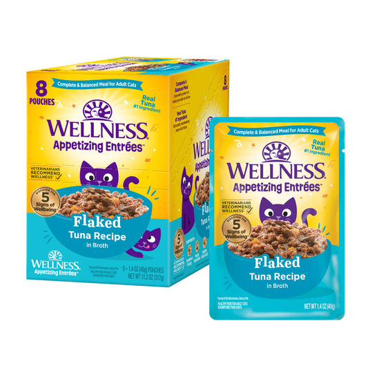 WELLNESS ENTREE FLKD TUNA 1.4Z