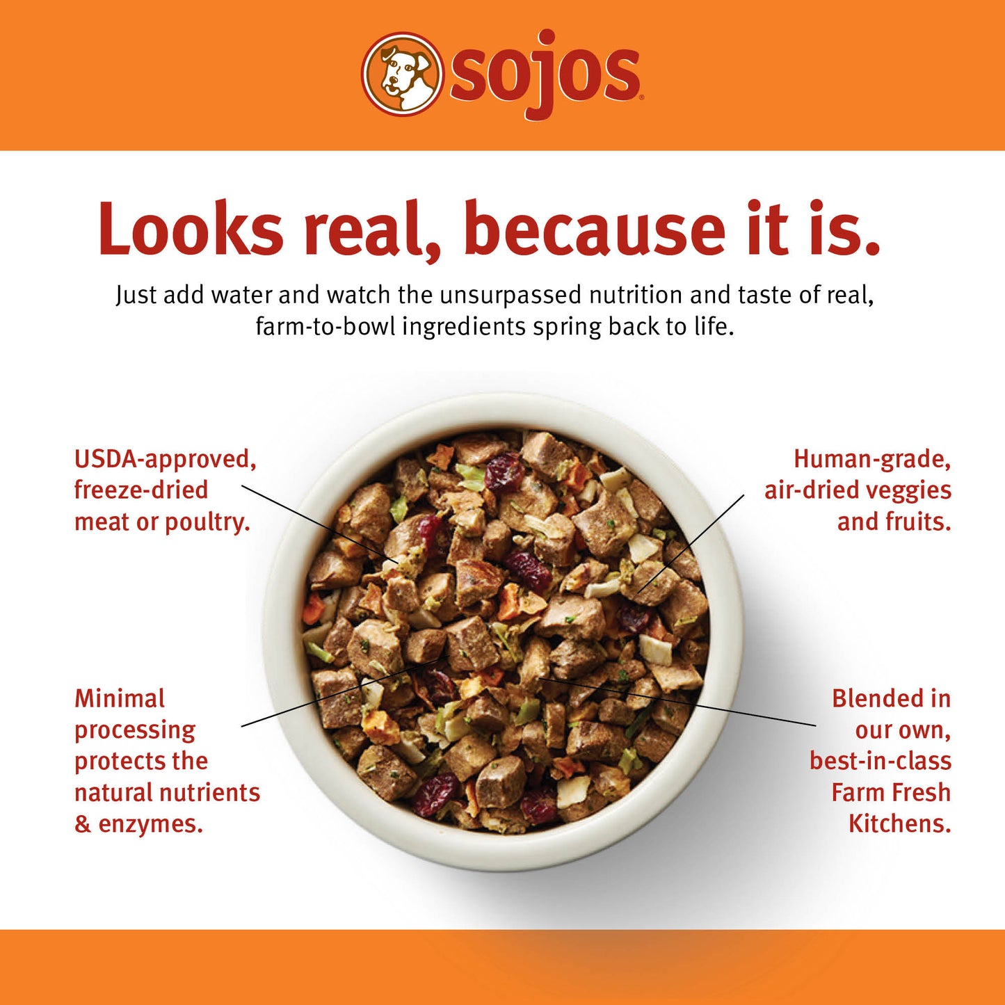 SOJOS COMPLETE BEEF FOOD 7#