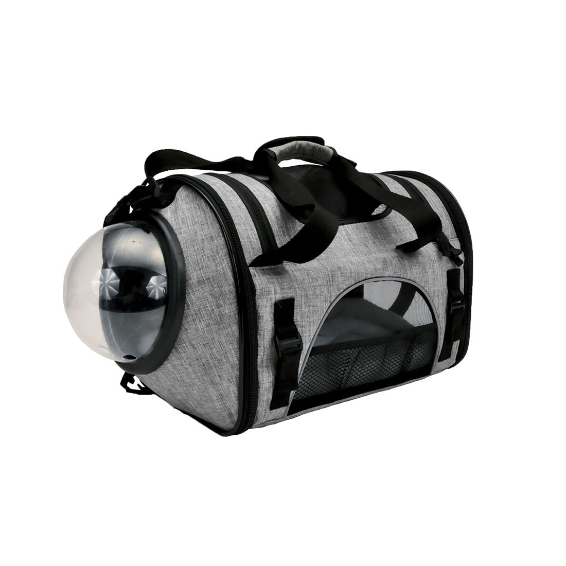 BERGAN CAT CARRIER HTHR GREY