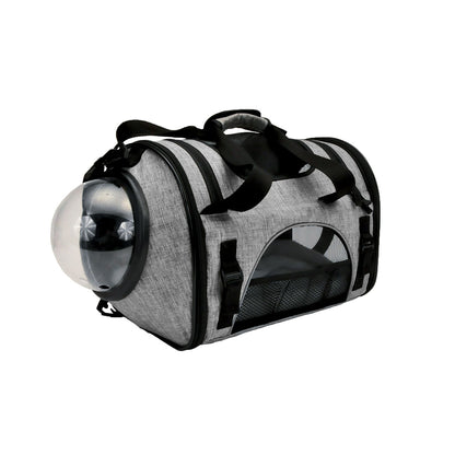 BERGAN CAT CARRIER HTHR GREY