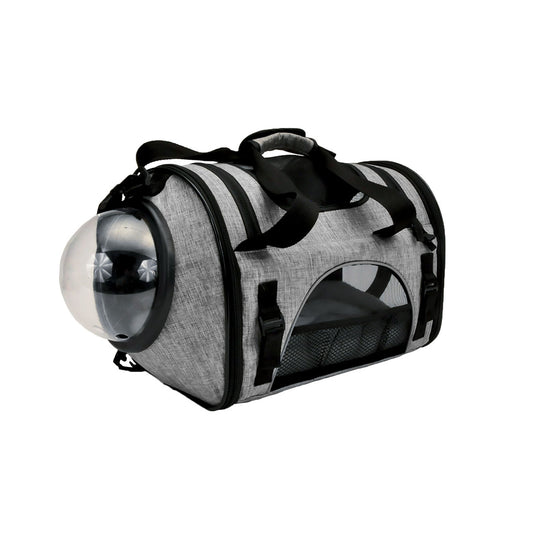 BERGAN CAT CARRIER HTHR GREY