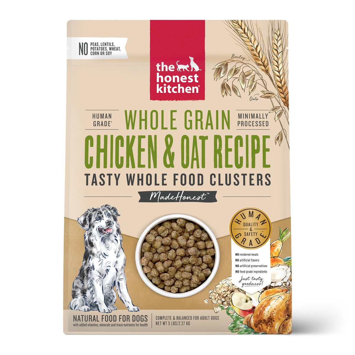 HONEST KITCHEN CLSTR WG CHK 5#