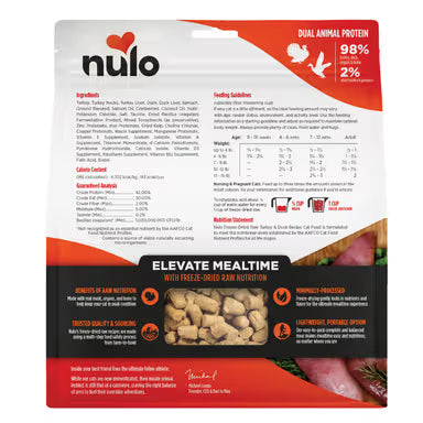 NULO CAT FD RAW TRKY/DUCK 16oz