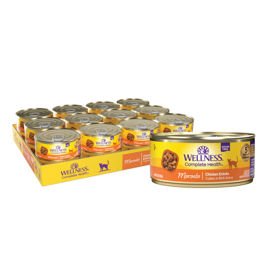 WELLNESS CAT MRSL CUBE CH 5.5Z