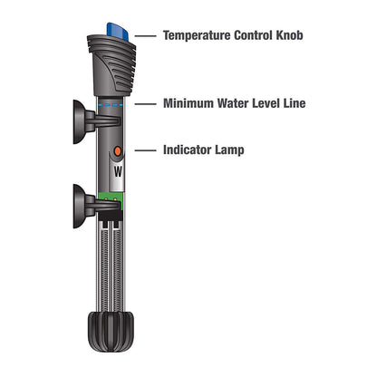 AQE HEATER SUBMRSBL GLASS 100W