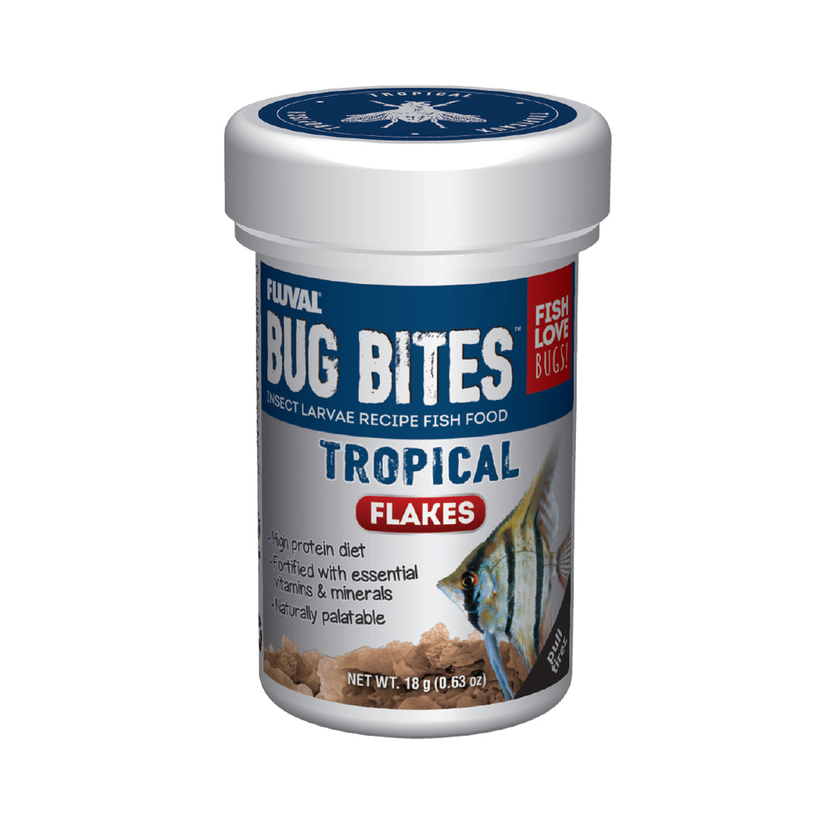 FLUVAL BUG BTE TRPCL FLK .63Z