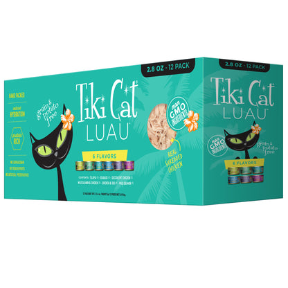 TIKI CAT VAR QUEEN EMMA LUAU