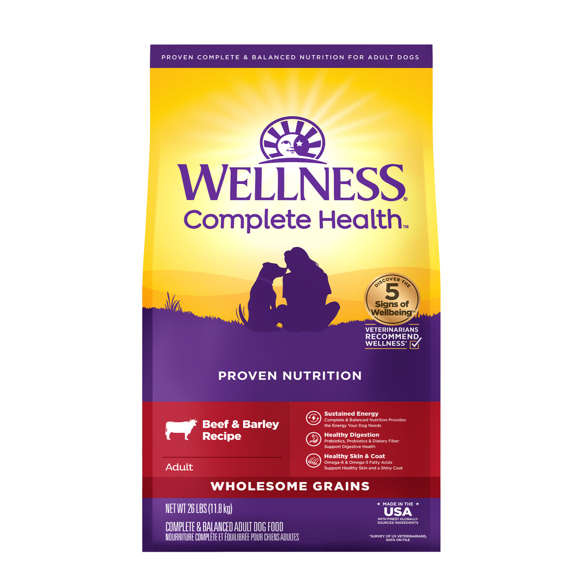 WELLNESS ADULT CH BF/BAR 26#