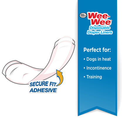FOUR PAWS DIAPER LINER 24 CT