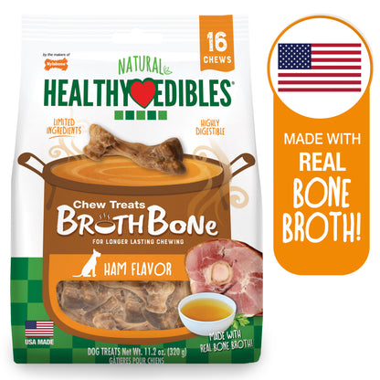 HEALTHY EDIS HAM BROTH CHWS S