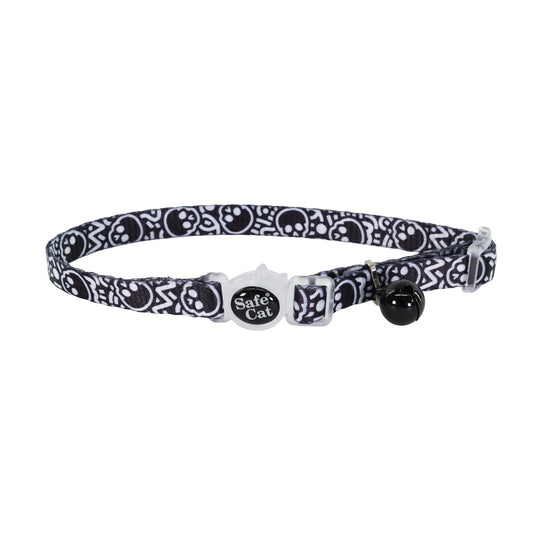 SAFETY CAT COLLAR SKULLS 3/8