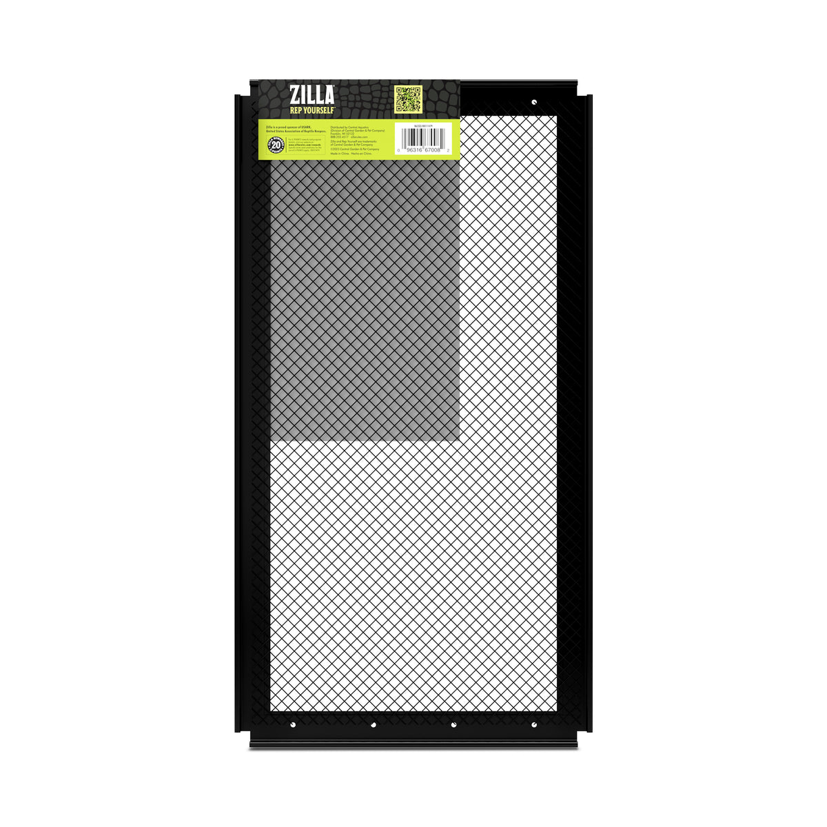 ZIL COVER SCREEN 16X8 BLK