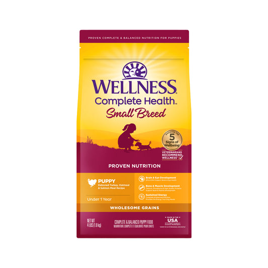 WELLNESS SM BRD PUPPY 4#