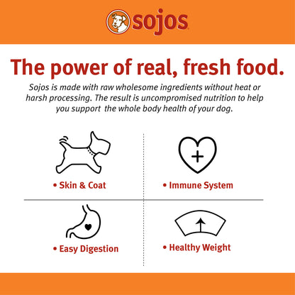 SOJOS COMPLETE BEEF FOOD 7#