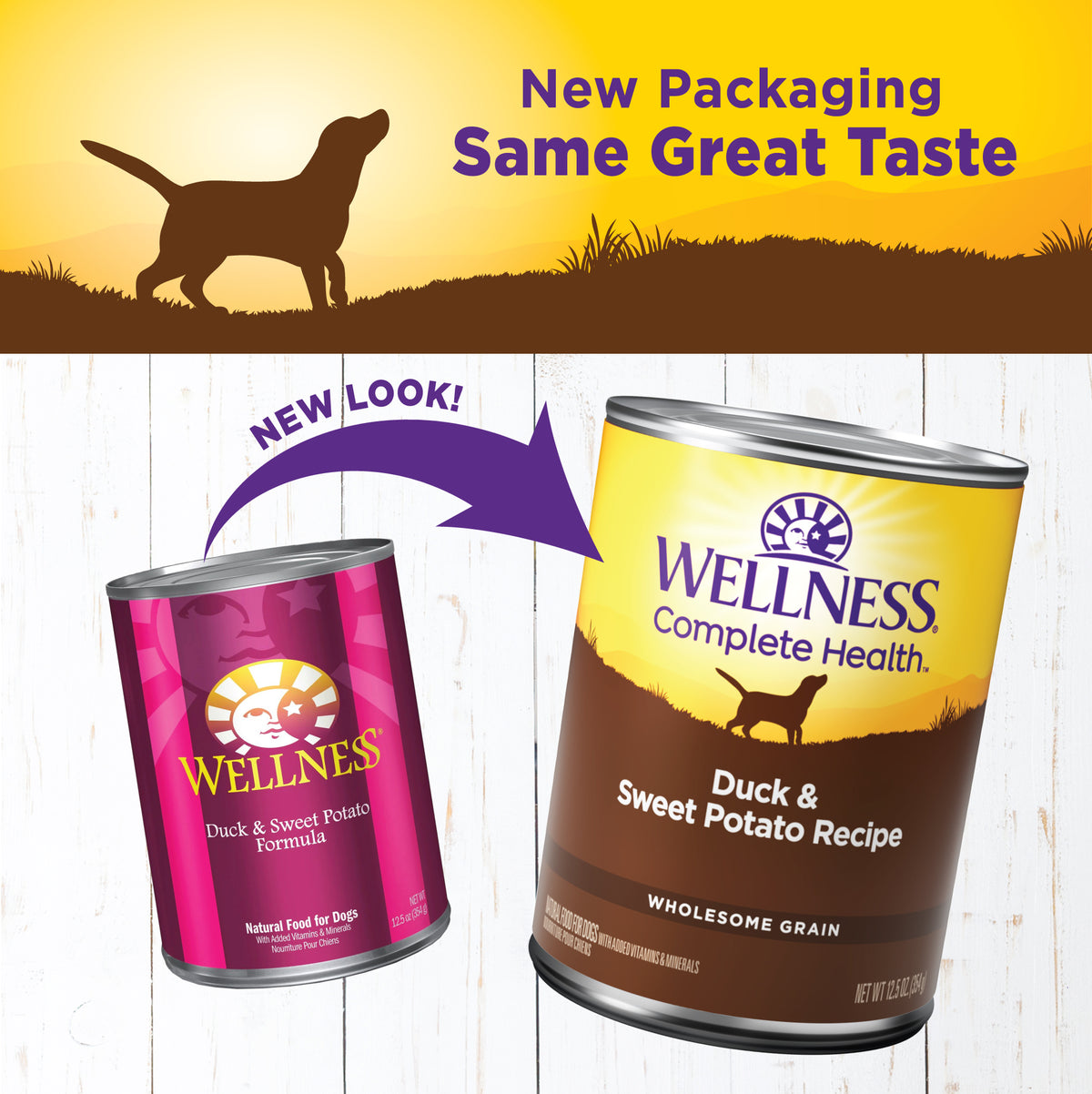 WELLNESS DUCK & SWT POT 12.5Z