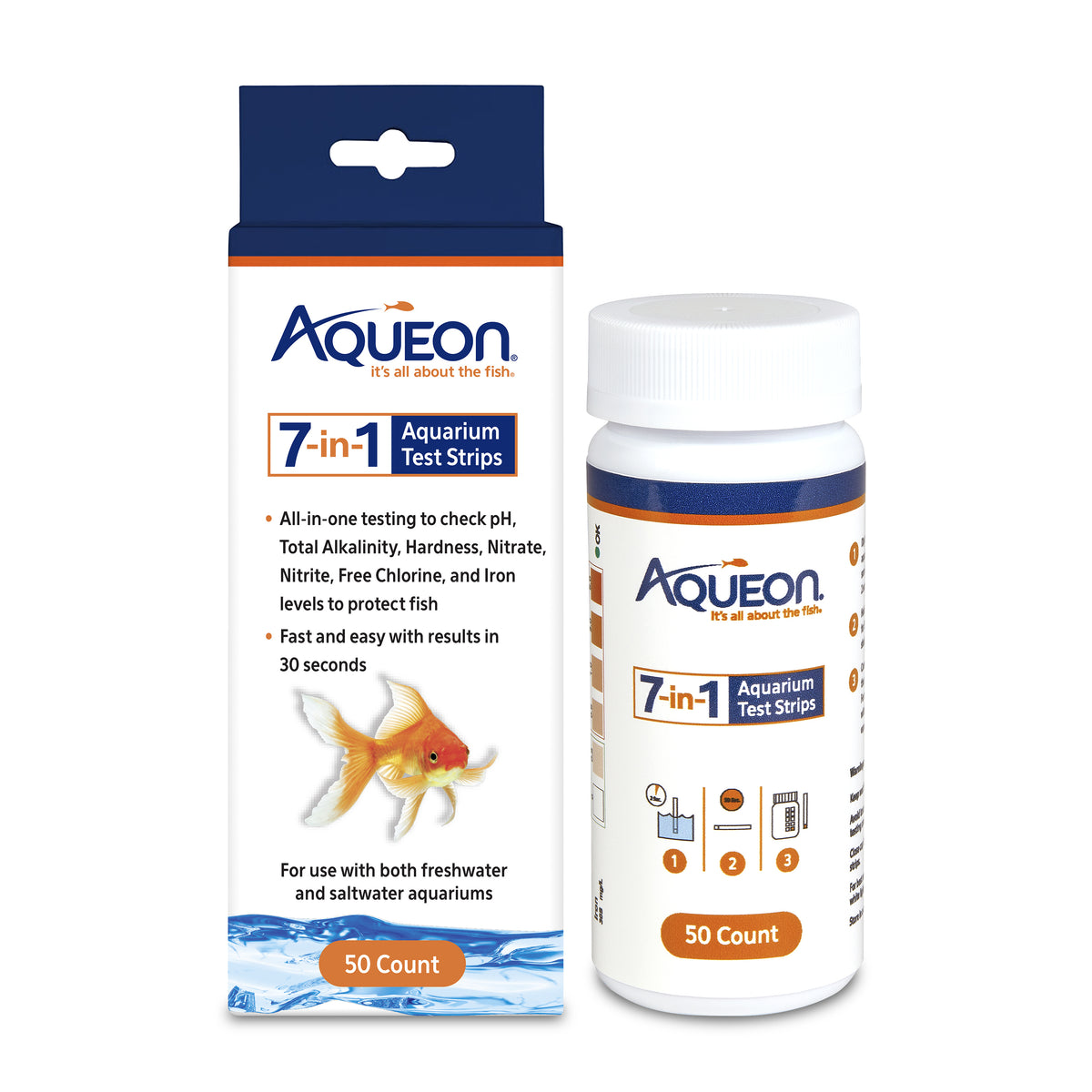 AQE TEST STRIP 7IN1 50CT