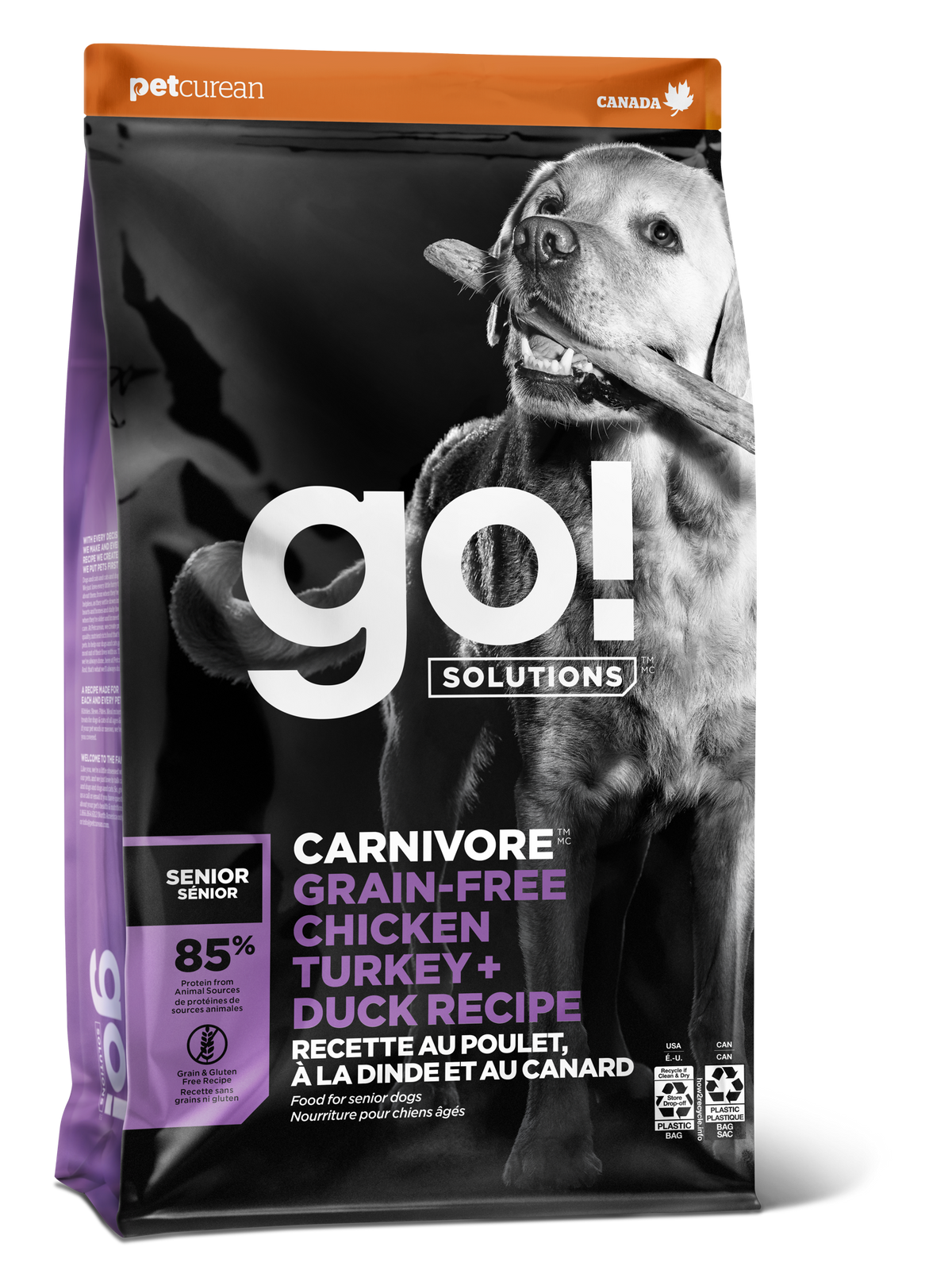GO! CARNIVORE CH/TK/DCK SR 22#