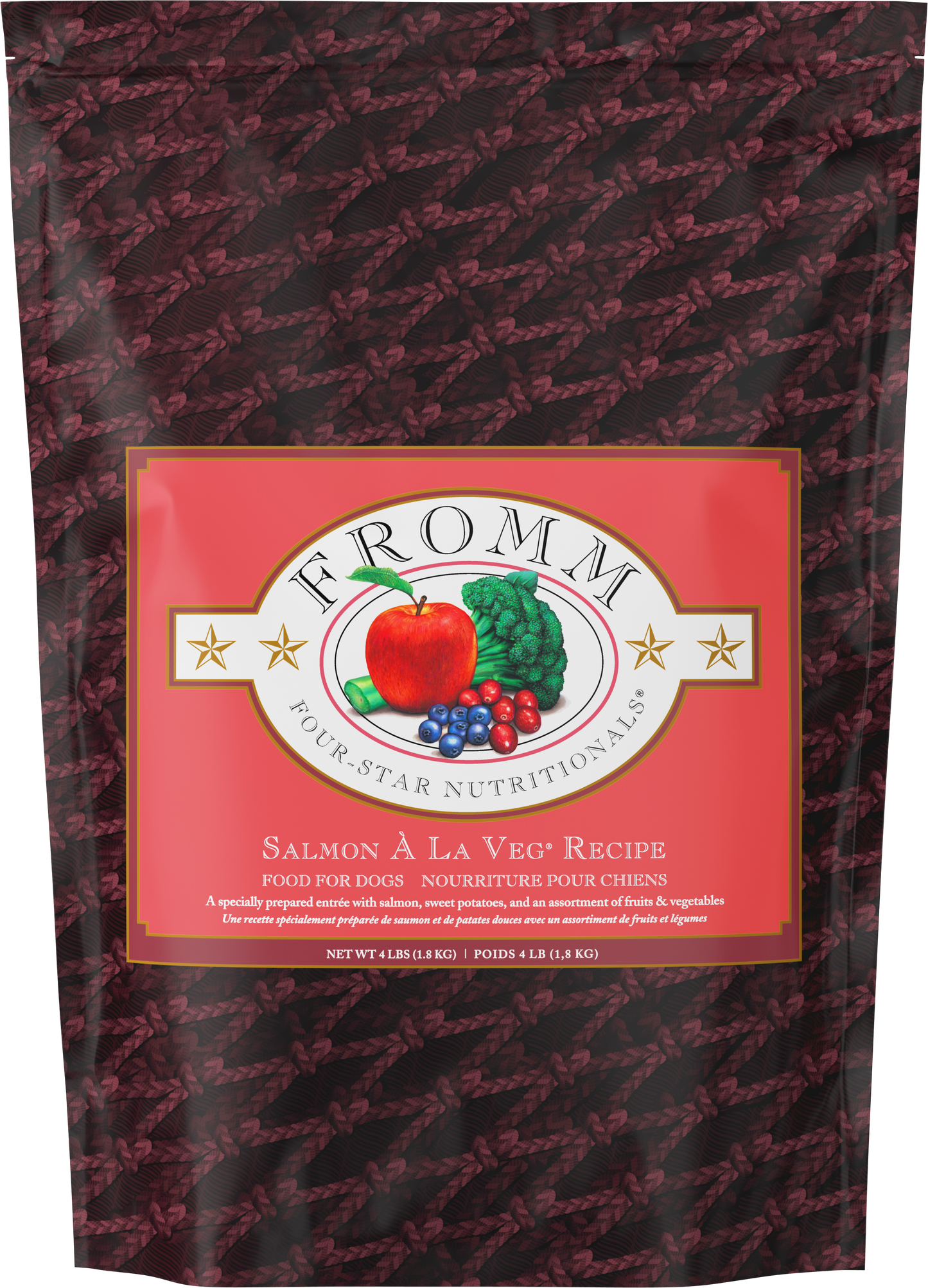 FROMM 4STAR SALMON VEG DOG 4#
