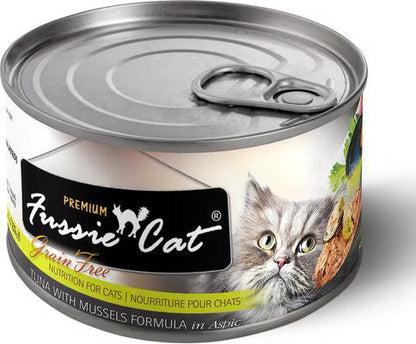 FUSSIE CAT GF TUNA W/MUSSEL
