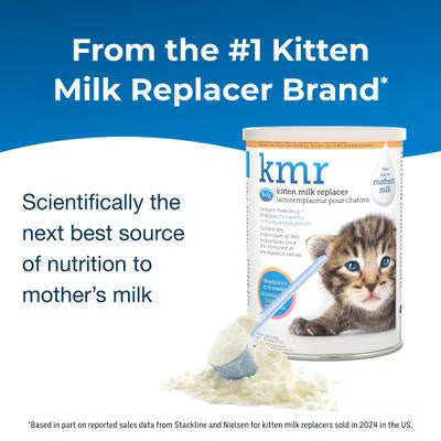 PetAg KMR Kitten Milk Replacer Powder for Kittens, 12-oz can