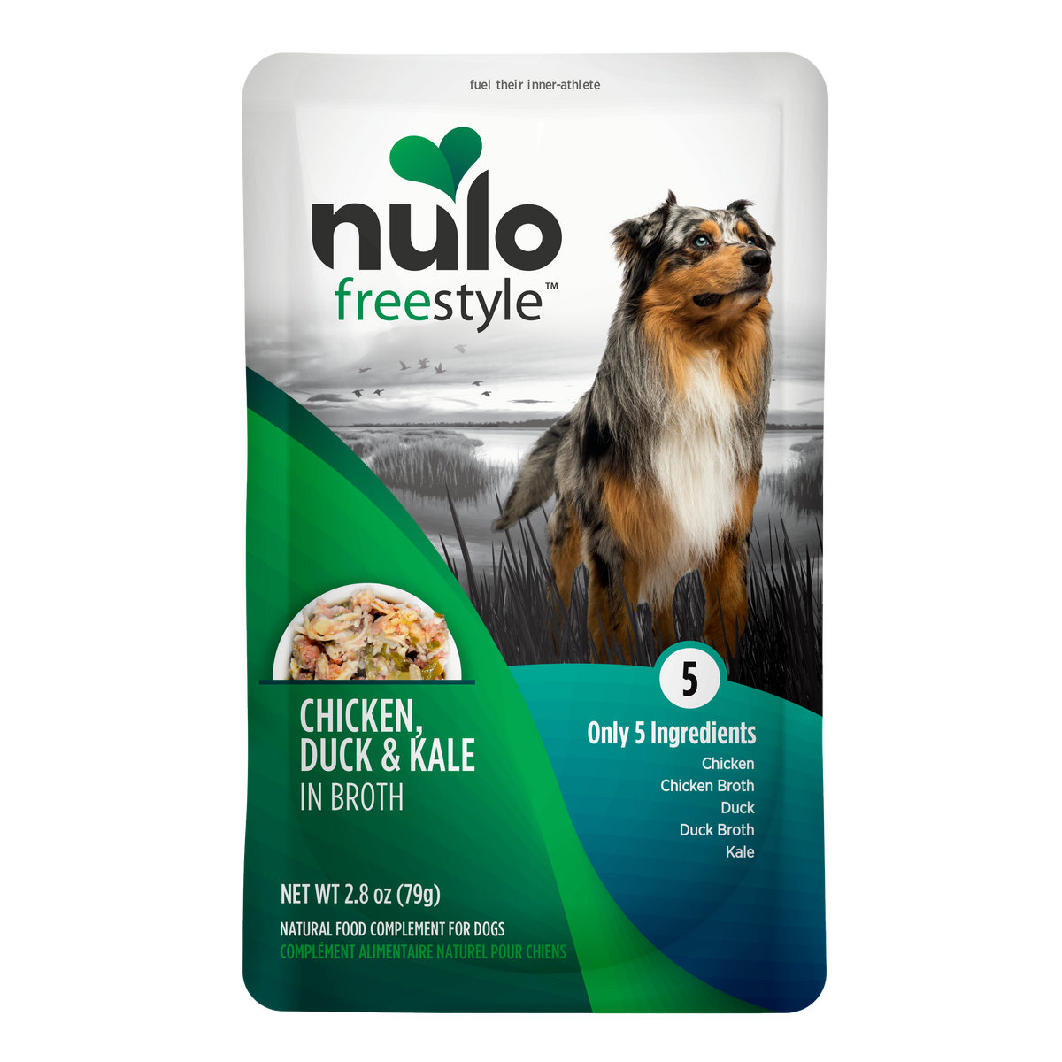 NULO FREESTYLE CH/DCK/KALE DOG