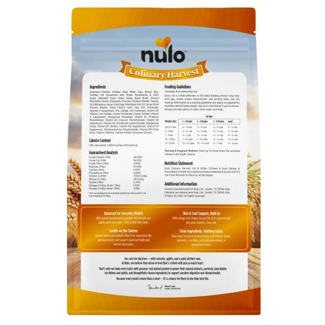 NULO CAT CULINARY CH/DUCK 4#