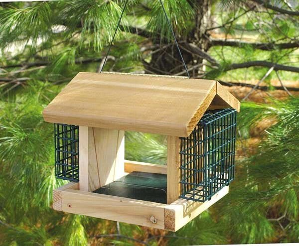 Songbird Essentials Plantation Feeder with 2 Suet Baskets - RJ Paddywacks