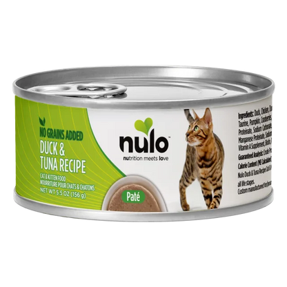NULO CAT CAN GF DUCK/TUNA 5.5Z