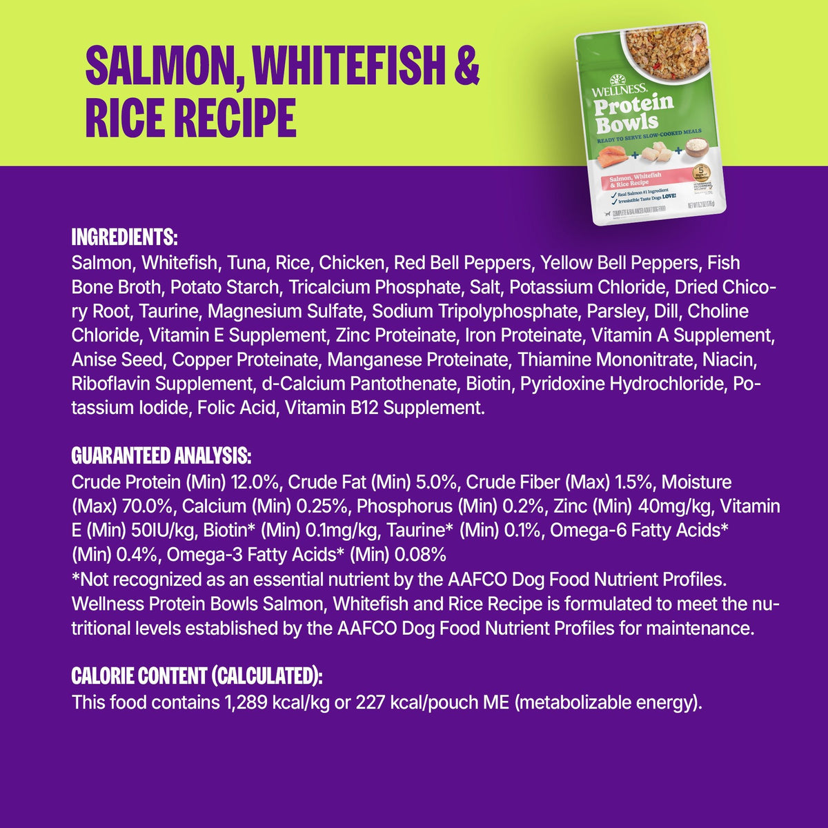 WELLNESS SMN WHFSH BOWL 6.2Z - RJ Paddywacks