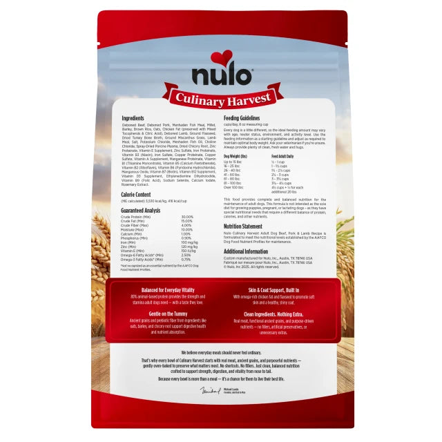 NULO CULINARY PORK/BF/LMB 4#