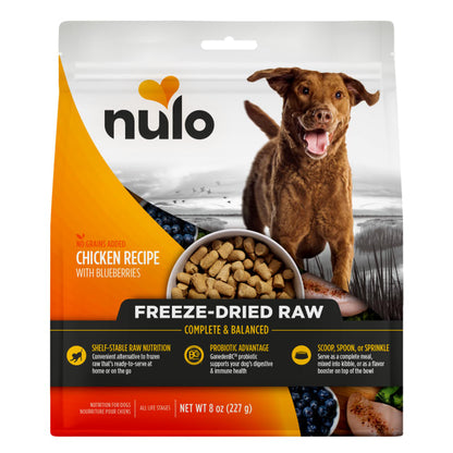 NULO FRZ DRY CHKN/BLBRY 8oz